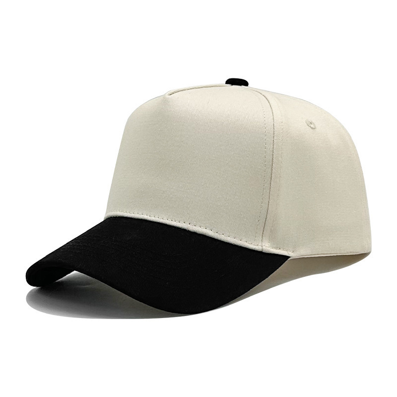 Cinco piezas de algodón transfronterizo sombrero de béisbol duro superior bordado en blanco sombrero de camión impresa sombrero de boca de pato image 9