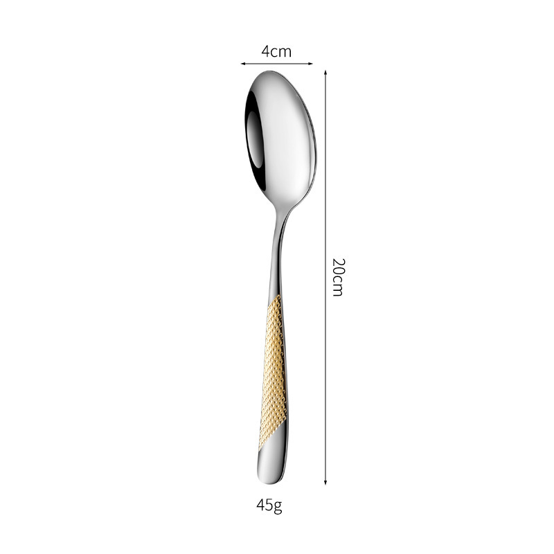 星ドリルステンレスナイフフォークスプーン創意軽豪華ホテル食器高級金メッキステーキナイフフォークセットアマゾン|undefined