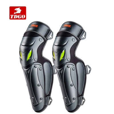 Motorcycle Reflective Knee Pad Summer Thin Riding Windproof Warm Pad Anti-drop Elbow Pad Four-piece Set Universal for All Seasons