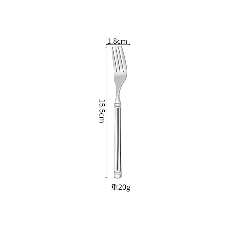 OZON conjunto de cubiertos de columna romana 6 piezas principales espejo pulido cubiertos de hotel cuchillo de comida occidental tenedor cuchara cuchillo de filete