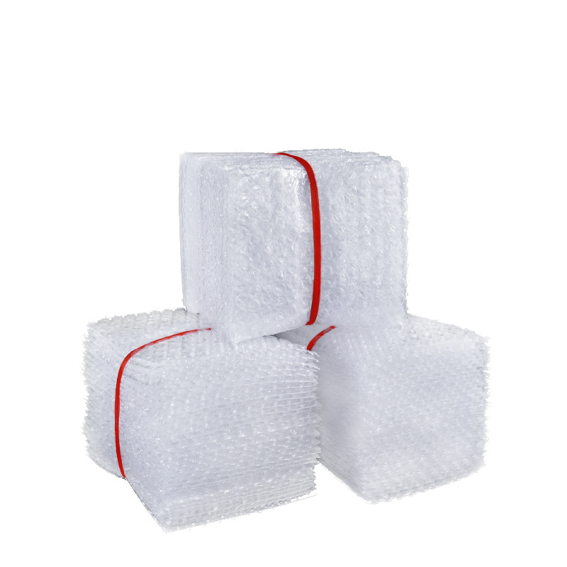 Bolsa de burbuja de nuevo material espesado bolsa de burbuja a prueba de choque tamaño de película de burbuja roja fábrica directa para la producción