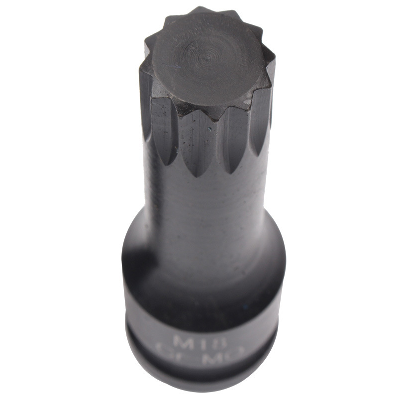 8件套1/2气动风炮梅花十二角M型连体批头M5-M18 电动风动旋具套筒