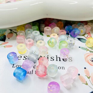 5mm*6mm������͸��ĥɰ��ֱ�׈A������DIY����֙C朰�������