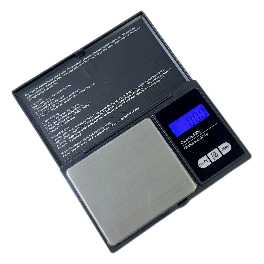 Портативные ювелирные весы для внешней торговли CS, золотые пальмовые весы 0,01 г, карманные весы, ювелирные электронные весы