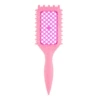 Wheat straw pointed tail bouncing hollow comb powder tooth powder handle (OPP bag)