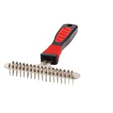 Производитель Оптовые домашние животные расчесывание расчесывание собак Снятие волос Комбса