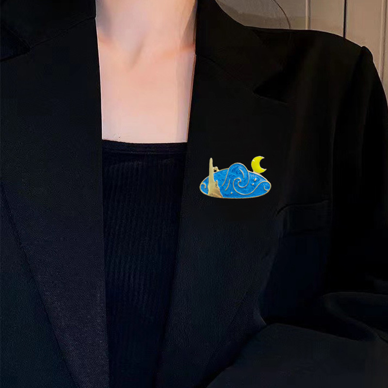 Elegante Ballett Mädchen Brosche Mit Strass Und Schleife Emaille_voghion.com
