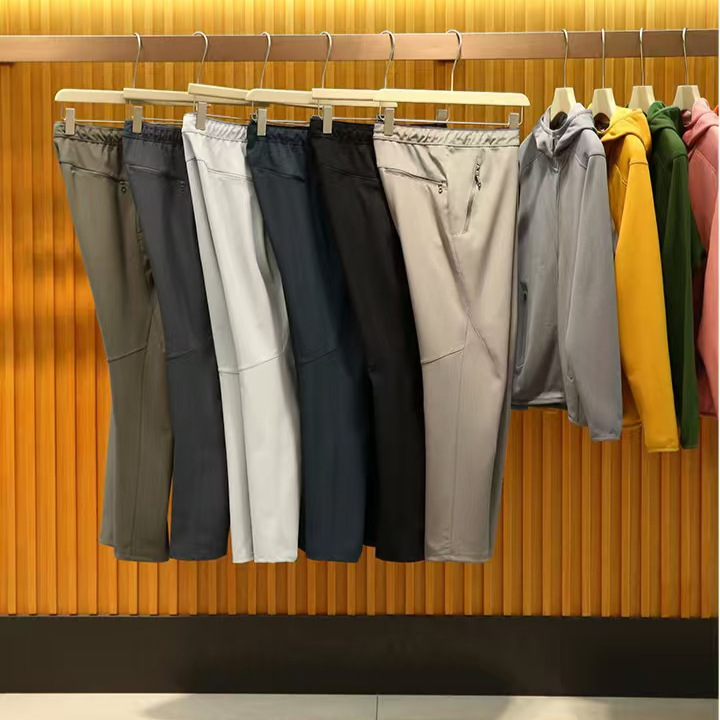 秋冬新款 3D立体裁剪 山系户外男女运动休闲软壳休闲裤长裤男