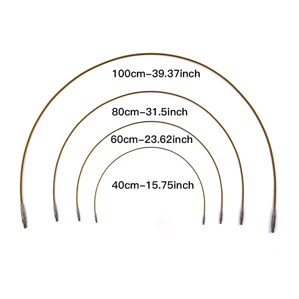 Agujas de suéter transfronterizas de óxido de aluminio verde desmontables 3.0 - 10.0mm13 tarjeta de pago cubierta PU