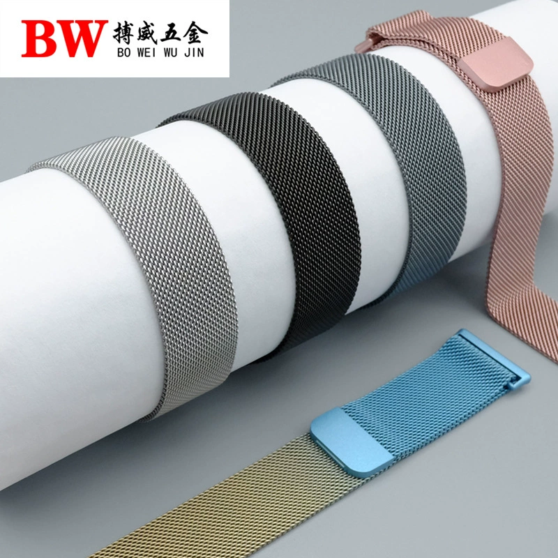 Для часов HUAWEI fit2 Милан ремешок HUAWEI Fit2 Замена металлической магнитной петли из нержавеющей стали