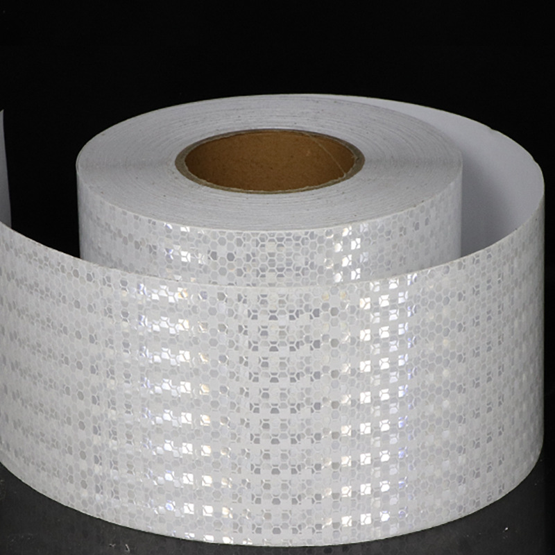 闪亮星晶彩格工程级反光膜 道路交通警示标志反光材料厂家直销