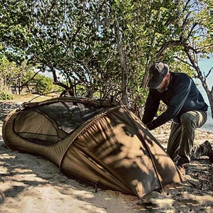 Aishang Açıq Hava Ağcaqanad Toru, Tək Nəfərlik, Su Keçirməyən, Sürətli Açılan Kiçik Çadır
