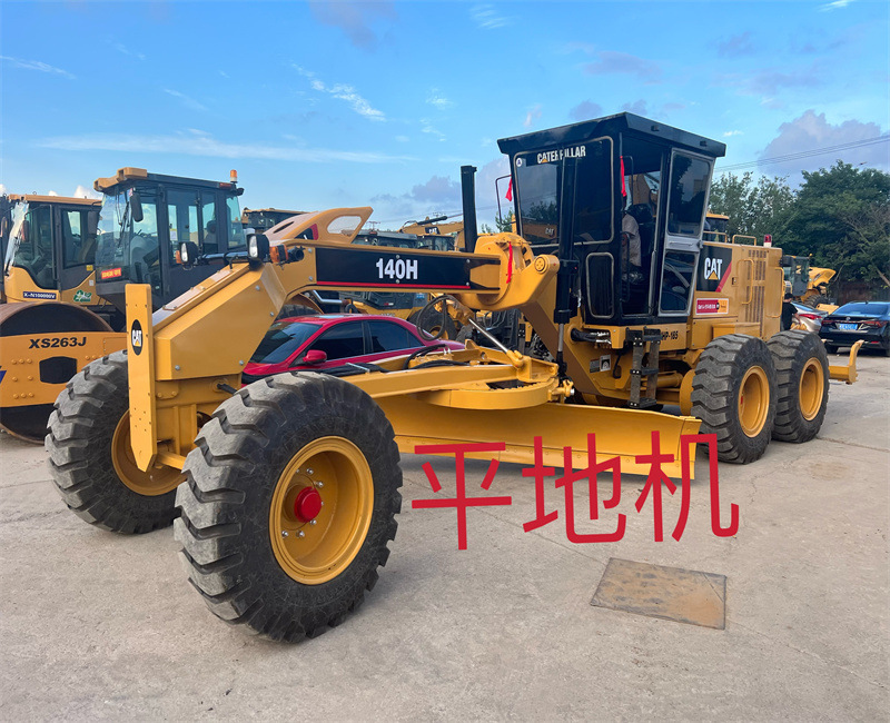 Exportación de Libia de segunda mano Carter 140H 140K nivelador de alto rendimiento garantía de calidad