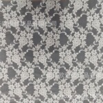 进口超密弹力高品质五星花锦氨四角网蕾丝面料时装面料ES同款蕾丝