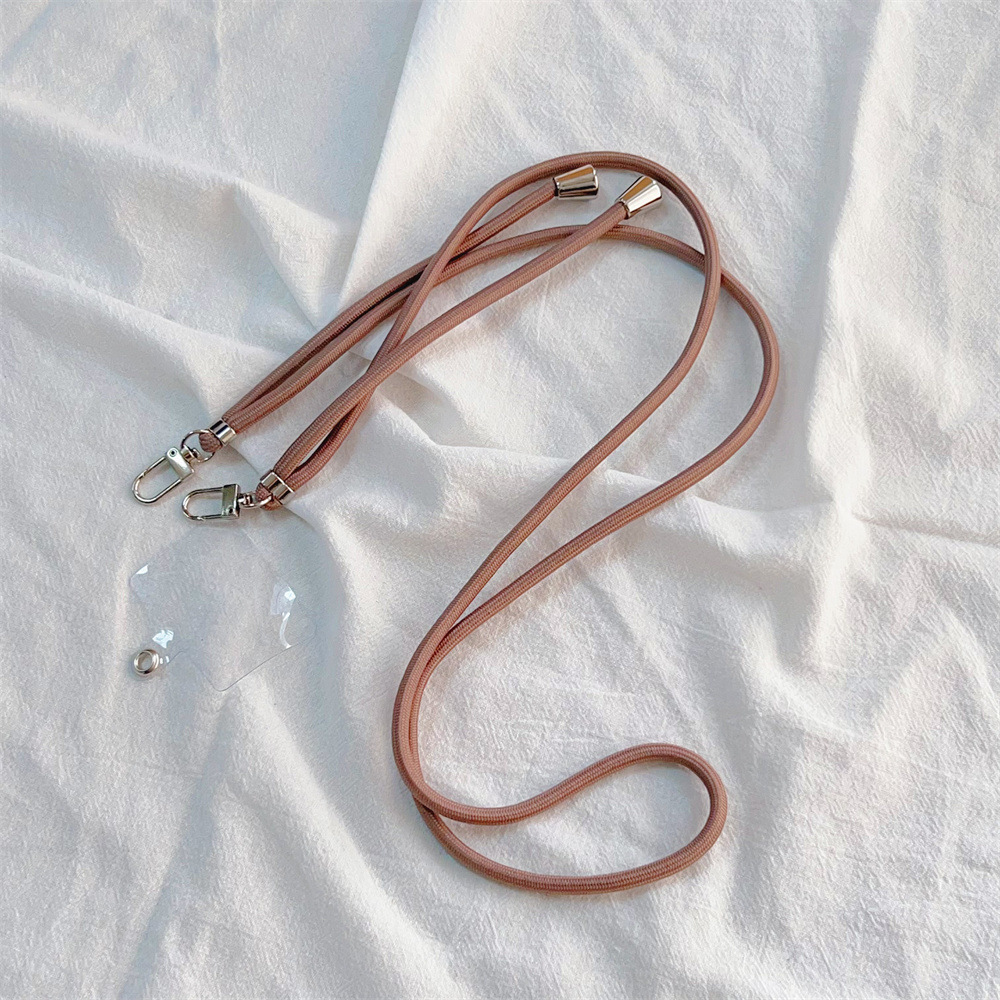 Anti-Perdida Anti-caída crossbody tarjeta trasera caja del teléfono cordón colgante joyería Honda para Apple 15 caja del teléfono