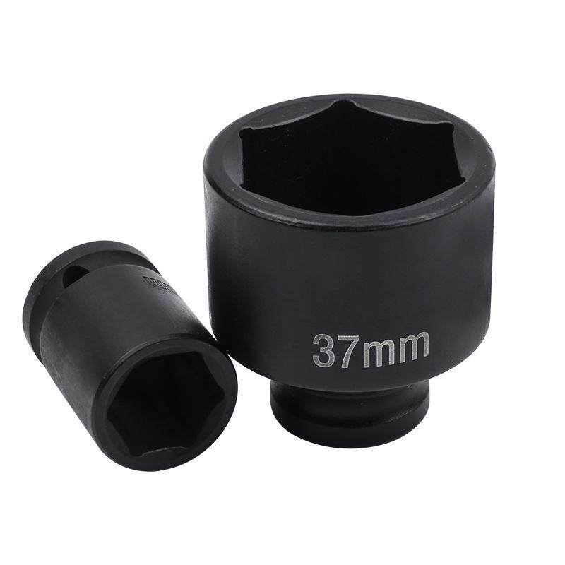 1 / 2 pulgada pequeña cabeza de manga de cañón de aire 36mm engrosado llave eléctrica manguito corto hexagonal neumático 24 endurecido 21