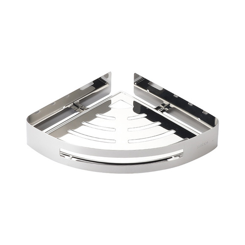 304 stainless steel tripod bathroom storage rack bathroom washbasin wall hanging corner rack storage rack factory direct sale