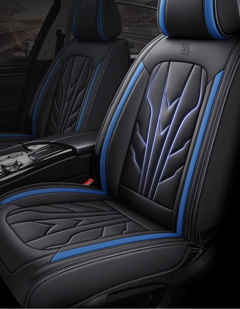 New All-Inclusive Full Leather All-Season Nappa Leather Wear-Resistant, Comfortable and Breathable Car Seat Cushion Fully Enclosed Seat Cover Wholesale