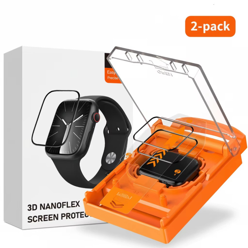 Suitable for Apple Watch Applewatch Dust-Free Case S10/S9 Dust-Free Case Anti-Fall and Dust-Proof S8/S11 Protective Film