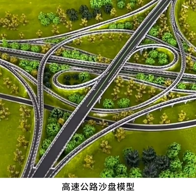 Bridge Miniature Prototype Custom – Industrial molds - highway-sand-table-model
