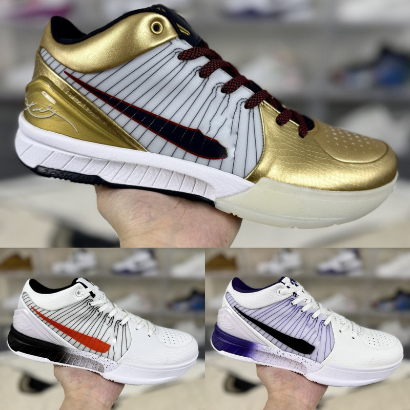 Men's pure original 4 casual basketball shoes, versatile for practical use, cross-border air cushion outdoor carbon plate, Putian Kobe sneakers Men's pure original 4 casual basketball shoes, versatile for practical use, cross-border air cushion outdoor carbon plate, Putian Kobe sneakers