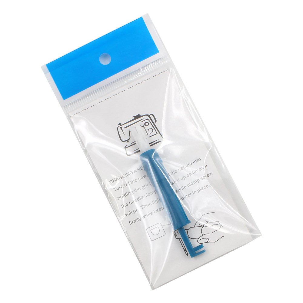 Máquina de coser de plástico para el hogar, enhebrador de agujas, cambiador de agujas, enhebrador automático portátil multicolor, fábrica al por mayor