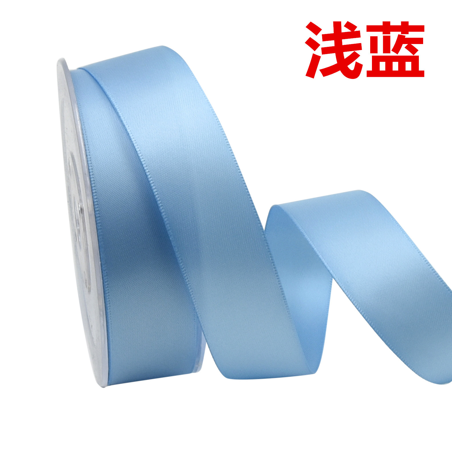 Transfronterizo 2,5 cm cinta de alta densidad de doble cara poliéster hecho a mano jardinería decoración regalo flor material de embalaje cinta