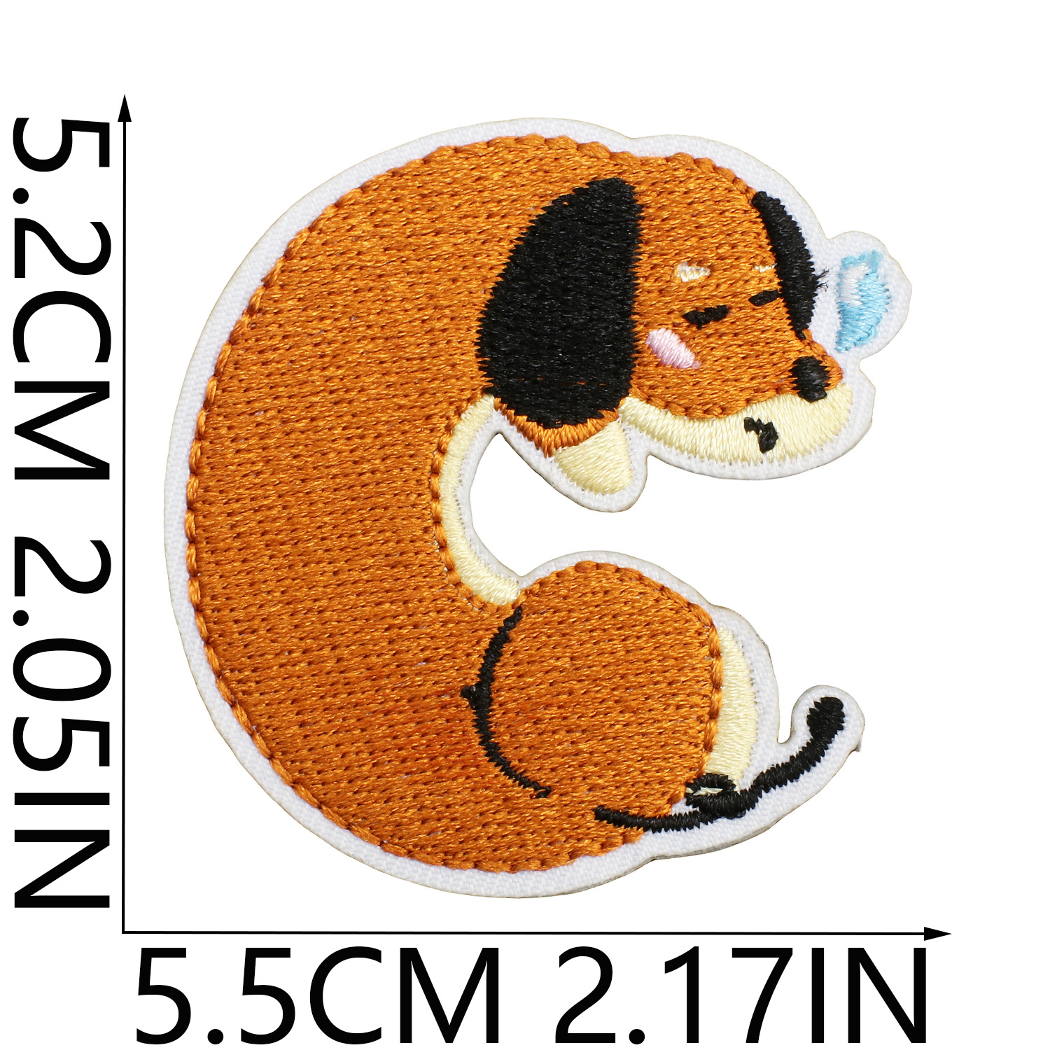 3g Weight Clothing Sticker Patches Classification 1 Piece Quantity Dacron thread Material Dog Pattern Casual, Elegant, Cute Style Embroidery Craft 1 Piece Casual Elegant Cute Dog Dacron Thread Clothing Sticker Patches 10