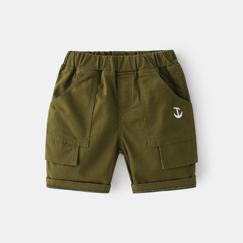 Summer thin casual shorts for boys, Korean style fashionable children's shorts, comfortable and soft children's cotton pants