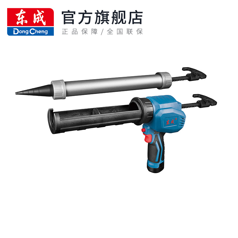 Dongcheng litio eléctrico pistola de pegamento pistola de pegamento pistola de pegamento de vidrio pistola de silicona pistola de pegamento recargable 12V DCPJ12 (E)