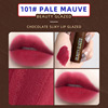 Beauty Glazed chocolate matte lip glaze fog surface is not easy to lose color lipstick female student funds INS wind cross -border