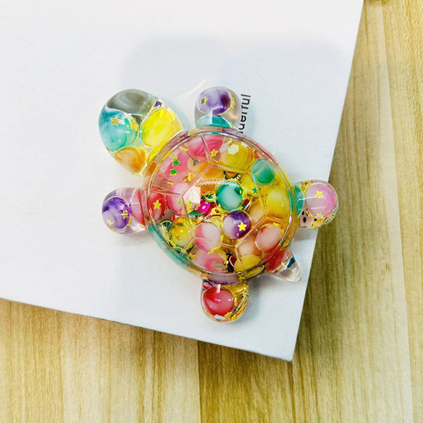 Cartoon Flowing Sand liquid turtle Douyin Blind Blind Bald…