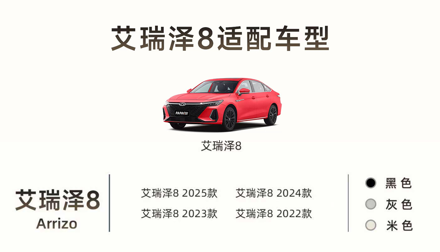 Chery Arrizo 8 Dedicated Car Dashcam, Original Factory, No Wiring Required, Excellent for Chery Arrizo 8, 2025 New Model