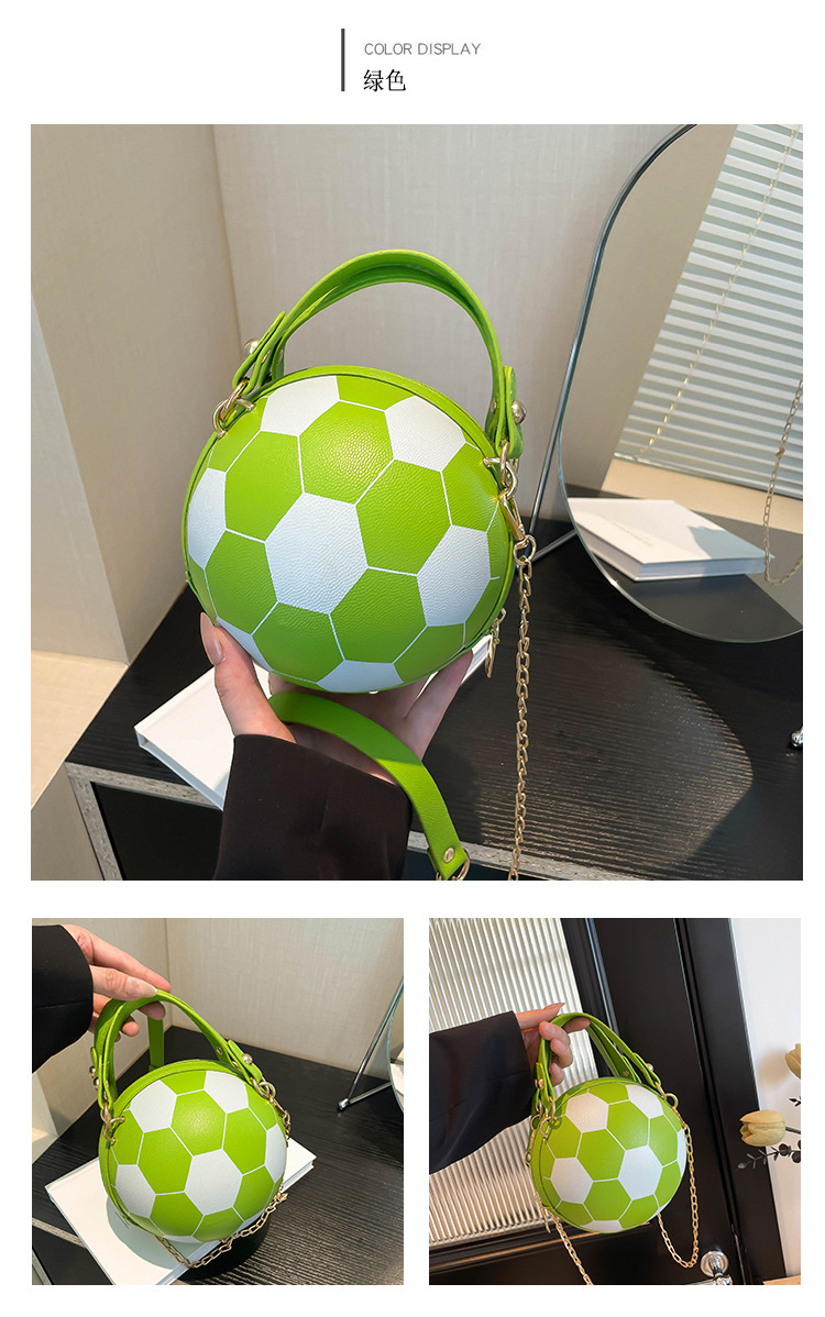 Cross-border bags, women's Instagram personalized basketball bags, new versatile single-shoulder crossbody bags, Korean-style small round bags for women undefined