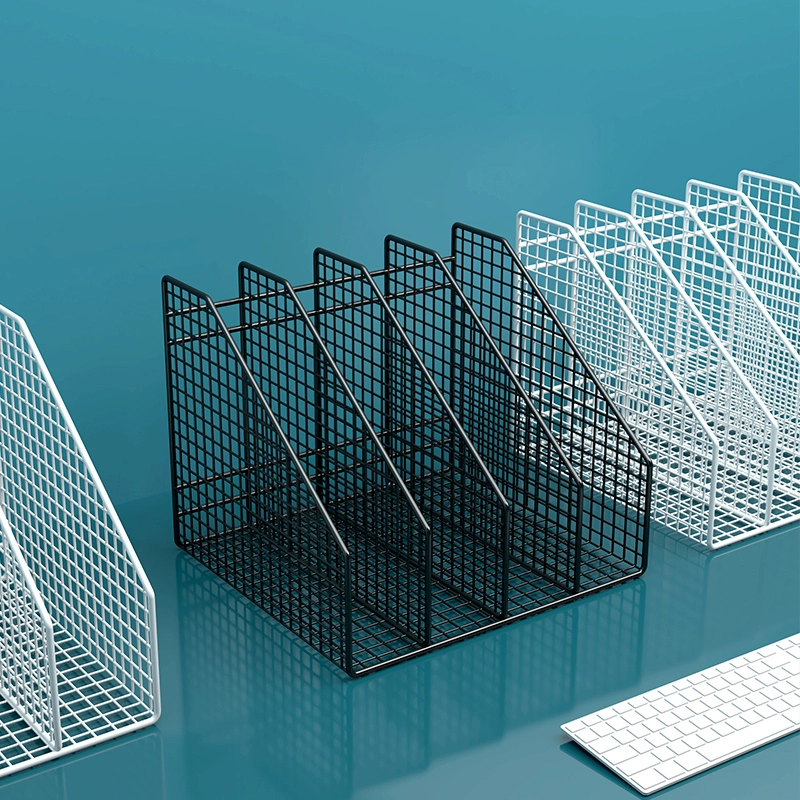 Металлическая стойка для файлов, настольная стойка для хранения, книжная полка, настольная рамка для файлов, ящик для хранения папок, офисные принадлежности, большой размер