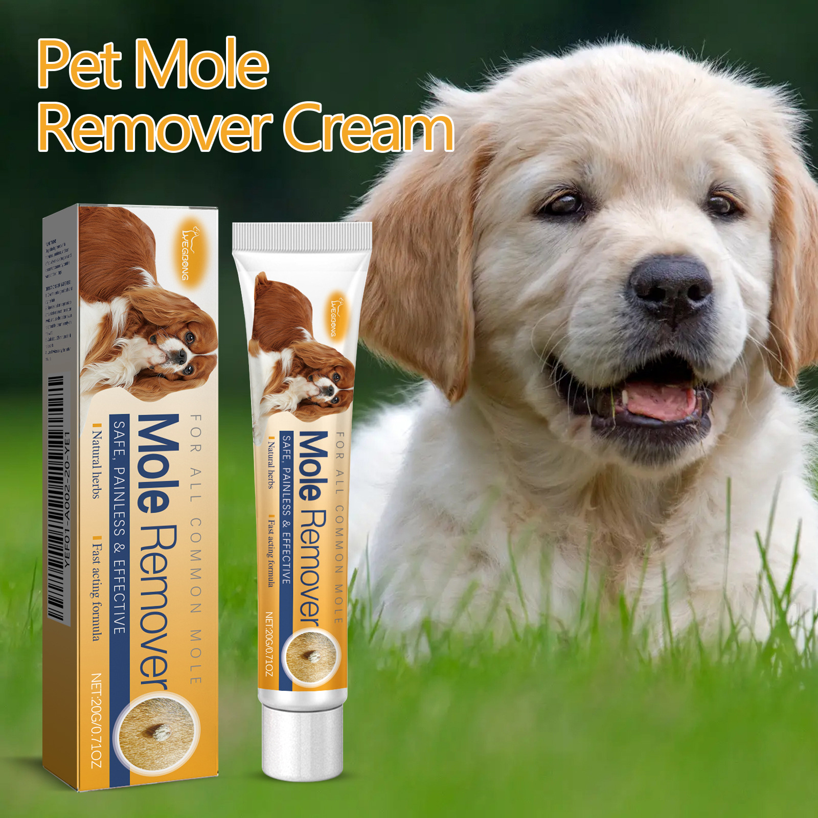 Yegbong Pet Repair Cream Dog and Cat Pet Abnormal Skin Care and Repair Cream
