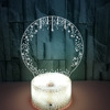 Creative acrylic erasable table lamp for friend, night light, Birthday gift, 3D