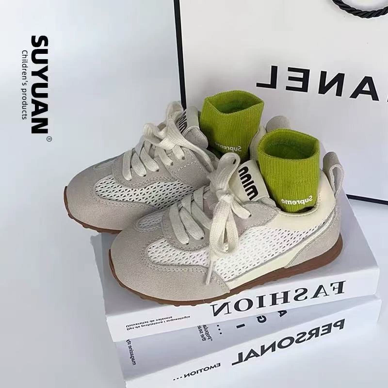 Summer children's fashionable universal casual footwear, breathable shoes for boys, 2025 years