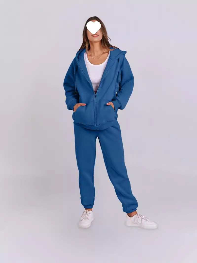 Felpa con cappuccio in pile stile coreano autunno inverno per donna, casual, ampia, con cappuccio, per coppia_voghion.com