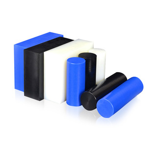 PA66 white nylon rod solid blue wear-resistant nylon pad black glass fiber nylon plate plastic sheet