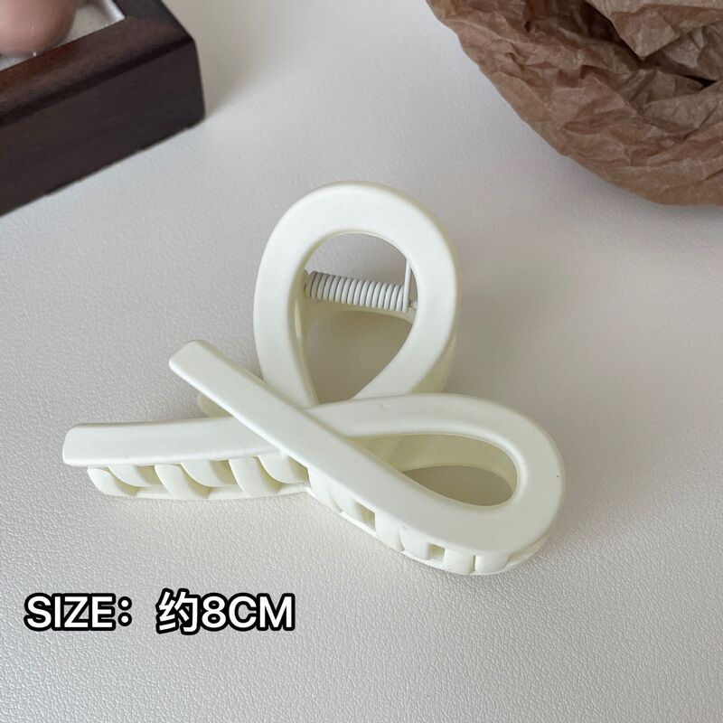 可爱发量大森系中号抓夹亚克力爱心夏季发夹发饰复古高颜值鲨鱼夹|undefined