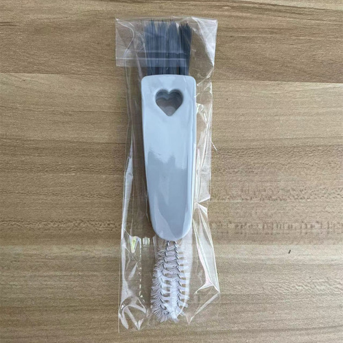 Three-in-one cup lid cleaning brush Japanese apron groove cleaning brush bottle brush thermos cup lid gap cleaning brush