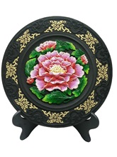 活性炭雕芙蓉花商务礼品送领导收房工艺礼品