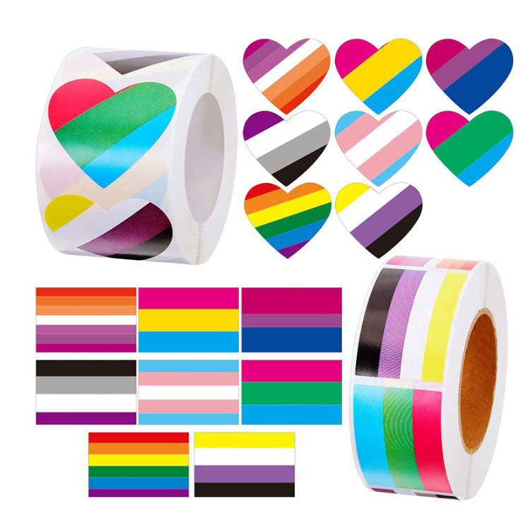 150g Weight Heart Shape Holiday Valentine's Day Copper Plate Sticker Classic Style Washi Tape