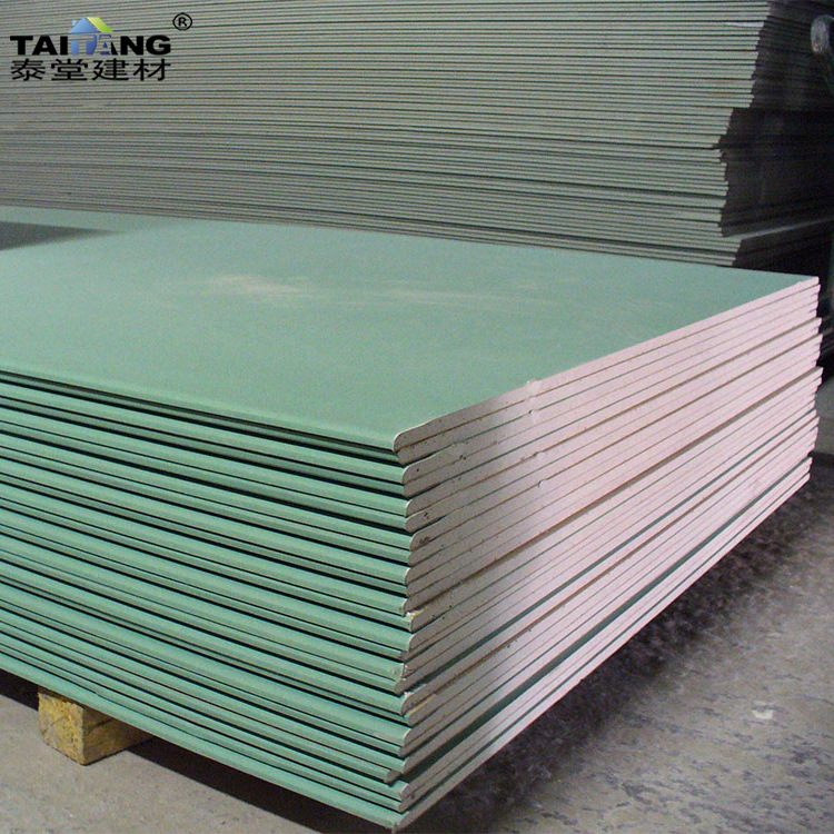 AS/NZS 2588:2018 a prueba de agua placa de yeso material de partición de techo ba 13 tabique