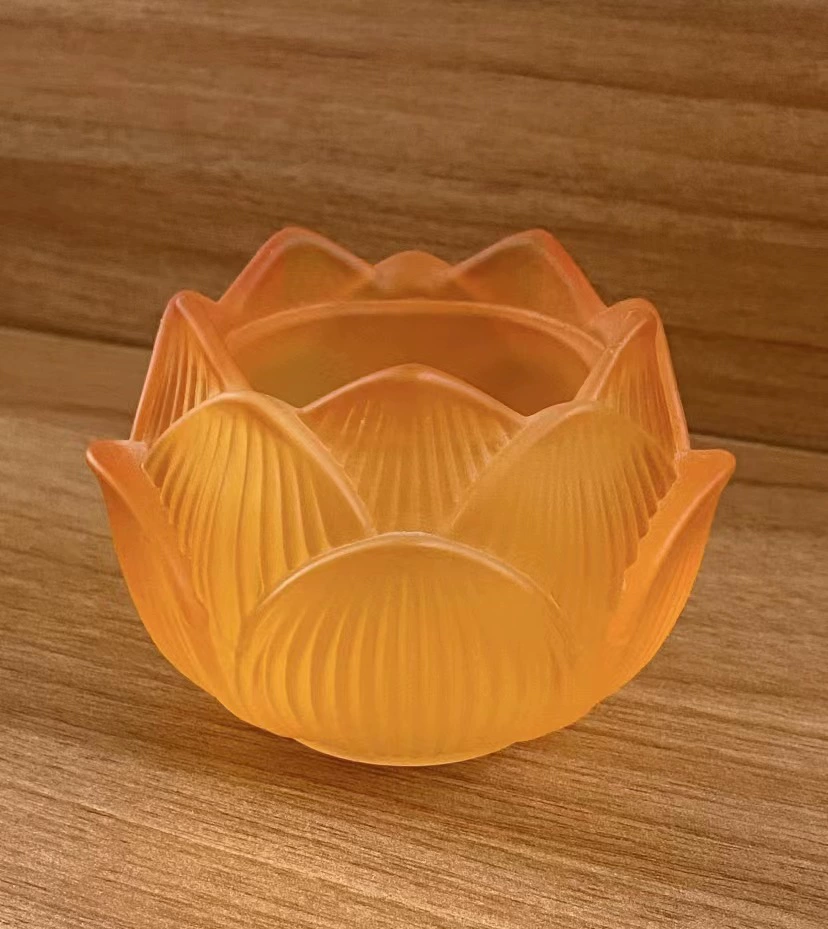 Разноцветная glazed lotus ghal ghost lantern Buddhist hall for Buddha long be bright lights, свечи, подсвечники оптом