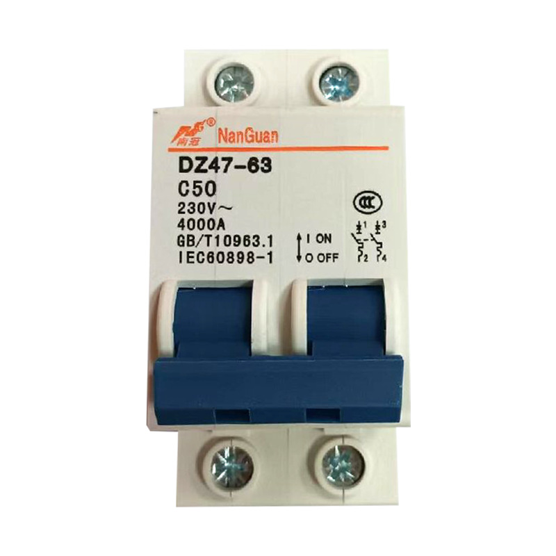 Nan Guan DZ47 serie mini interruptor de fuga de pequeño volumen interruptor de aire protector de fuga image 5