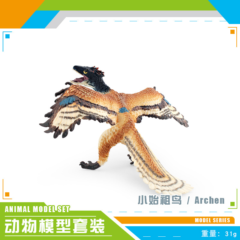 Transfronterizo simulación dinosaurio Jurásico modelo pequeño antepasado pájaro antiguo magia pterosaurus dinosaurio escritorio estática decoración adornos