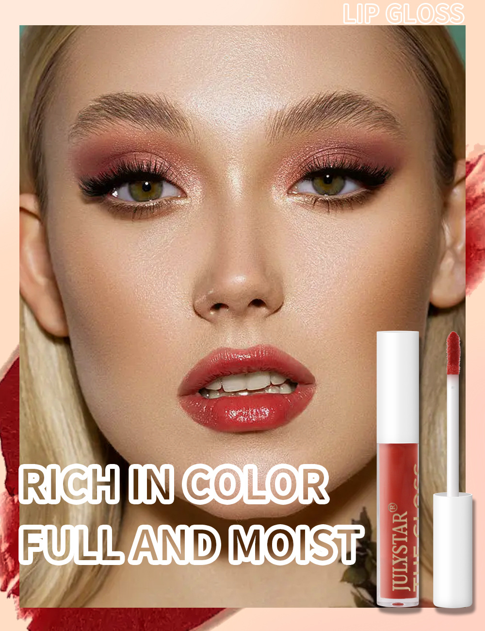 Cross-border makeup long-lasting moisturizing transparent nourishing lip gloss, European and American water light mirror brightening lip gloss and lip oil wholesale for export undefined