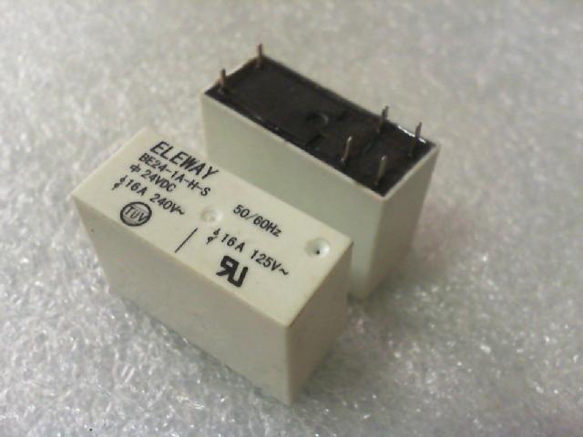 继电器ELEWAY..BE24-1A--H--S//240VAC/16A//24VDC16A//6脚默认项